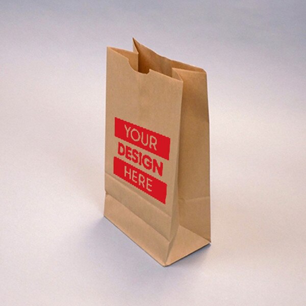 Custom-Printed Natural Kraft 10-lb